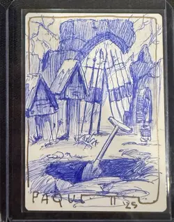 Overgrown Tomb Artist Proof - Image 1