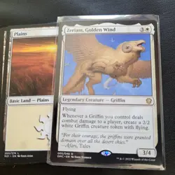 Whole COMMANDER Magic Deck MTG - Zeriam Golden Wind Pure White Tribal GRIFFINS's - Image 2