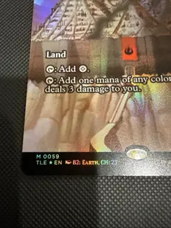 MTG Tarnished Citadel [Foil] Avatar TLE 0059 Mythic Land New Ozai Omashu NM - Image 2