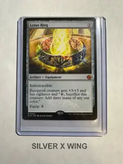 Lotus Ring x1, MTG, Outlaws of Thunder Junction: The Big Score, BIG, NM - Image 1