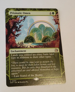 MtG Prismatic Omen (WOT-0060) Rare English MINT - Image 1