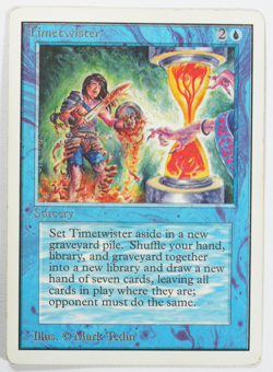 Timetwister Magic Card Power 9 Unlimited MTG Reserved List - Image 1