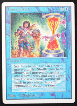 Timetwister Magic Card Power 9 Unlimited MTG Reserved List - Image 3