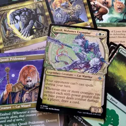 Whole COMMANDER Magic Deck MTG - Cute Kutzil, Malamet Exemplar ***CATS*** Pride - Image 1