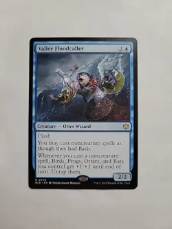 MTG - Valley Floodcaller _Bloomburrow Regular Rare #0079 - Image 1