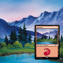 Magic The Gathering Happy Little Gathering Bob Ross MTG Secret Lair New - Image 4