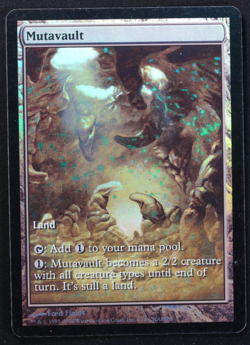 Mutavault FOIL Magic Card Champs & States Promo Full Art MTG - Image 1