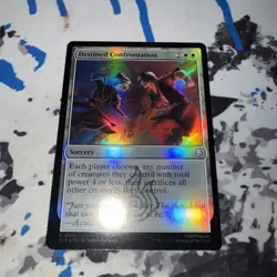 Destined Confrontation #15 (Foil) (NM) TLA Magic MTG - Image 1
