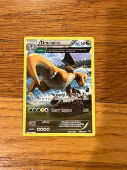2015 Pokemon XY - Roaring Skies Holo Dragonite #52 0l4h - Image 1