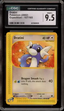 Pokemon Dratini Expedition #107 CGC 9.5 - Image 1