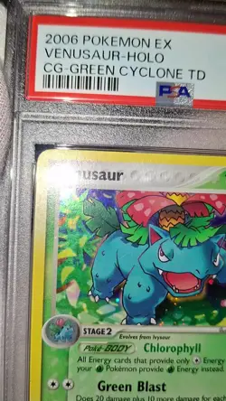 PSA 7 2006 EX Crystal Guardians Venusaur 28/100 HOLO Pokemon Card - Image 2