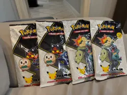 Pokemon TCG: First Partner Pack (Johto) and (Alola) lot of 4 total - Image 1