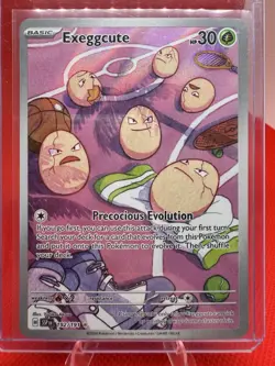 Exeggcute 192/191 - Surging Sparks IR - Great Centering New MINT- Pokemon TCG - Image 1