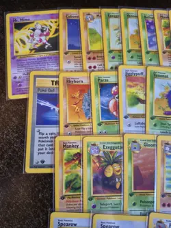 Vintage Pokemon Card Lot 1st Editions Jungle 30 Cards In Total WOTC TCG - Image 2
