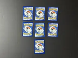 2025 Pokemon TCG Mega Evolution Card Illustration Rare Holo Lot of 7 - Image 2