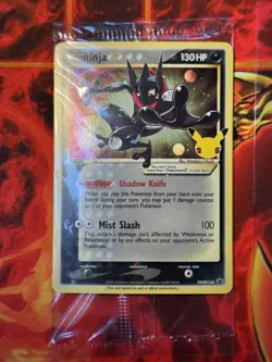 SEALED Greninja Gold Star SWSH144 Black Star Promo NM Unopened Celebrations 2021 - Image 1