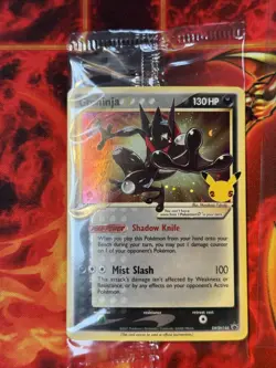 SEALED Greninja Gold Star SWSH144 Black Star Promo NM Unopened Celebrations 2021 - Image 1