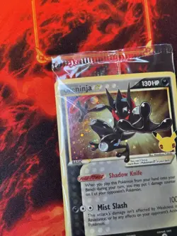 SEALED Greninja Gold Star SWSH144 Promo NM Unopened Celebrations 2021 SWIRL - Image 2