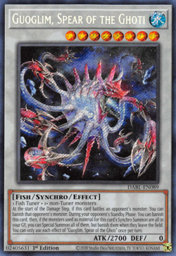 Guoglim, Spear of the Ghoti (DABL-EN089) - Secret Rare First ed. Yu-Gi-Oh! - Image 1