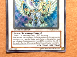 Yugioh Avenging Knight Parshath Limited Edition Super Rare TDGS-ENSP1 NM - Image 3