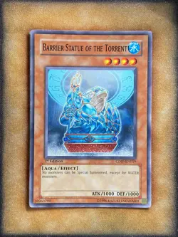 Yugioh Barrier Statue of the Torrent CDIP-EN019 Common 1st Ed NM - Image 1