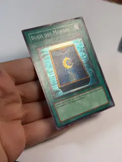 Yugioh GERMAN Book of Moon CP01-DE002 EN002 Super Rare Promo MP #1 - Image 3