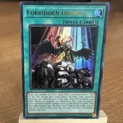 Forbidden Droplet 1st Edition BLMM-EN171 Ultra Rare Battles Of Legend Yugioh TCG - Image 1