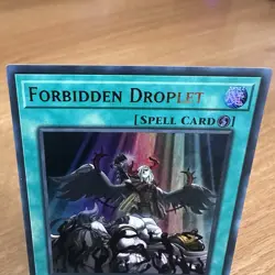 Forbidden Droplet 1st Edition BLMM-EN171 Ultra Rare Battles Of Legend Yugioh TCG - Image 2