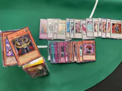 Bids @ 1 cent! -YuGiOh (500+ cards)- Random LOT+ Sealed Dragon Shield Sleeves! - Image 1