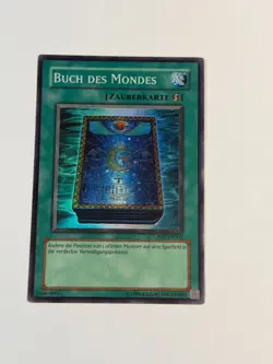 Yugioh GERMAN Book of Moon CP01-DE002 EN002 Super Rare Promo MP #2 - Image 1