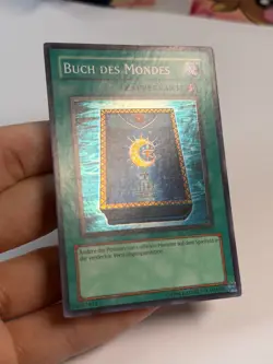 Yugioh GERMAN Book of Moon CP01-DE002 EN002 Super Rare Promo MP #2 - Image 3