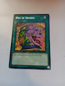 Yu-Gi-Oh! TCG Pot of Desires Toon Chaos TOCH-EN057 Unlimited Rare - Image 1