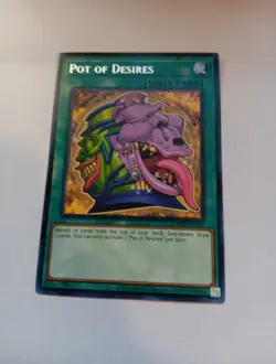 Yu-Gi-Oh! TCG Pot of Desires Toon Chaos TOCH-EN057 Unlimited Rare - Image 2