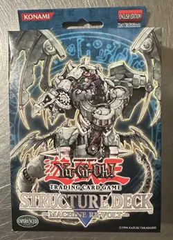 Yugioh 1 MACHINE RE-VOLT FACTORY SEALED 1st Edition Deck W/Display - Image 1
