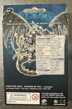 Yugioh 1 MACHINE RE-VOLT FACTORY SEALED 1st Edition Deck W/Display - Image 2