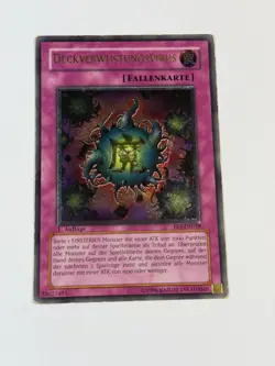 Yugioh GERMAN Deck Devastation Virus FET-DE058 Ultimate Rare 1st Edition HP - Image 1