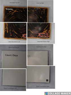 Yu-Gi-Oh! Blank Front Cards w/Security Foil+Name Stamp Rare Oddity - Image 3