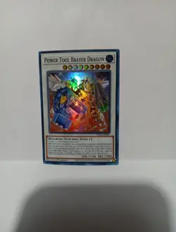 Yu-Gi-Oh! TCG Power Tool Braver Dragon Power of the Elements POTE-EN097 1st Edi. - Image 1