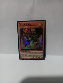 Yugioh! Green Ninja - PHHY-EN098 - Super Rare - 1st Edition Near Mint, English - Image 1