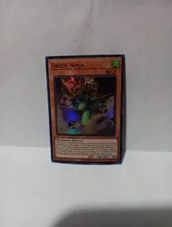 Yugioh! Green Ninja - PHHY-EN098 - Super Rare - 1st Edition Near Mint, English - Image 2