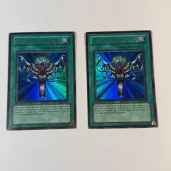 2x SPANISH Monster Reborn LOB-S118 118 Ultra Rare 1st Edition Yugioh - Image 1