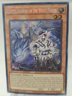 Elzette, Azamina Of The White Forest Yu-Gi-Oh SUDA-EN008 Secret Rare 1 St Holo - Image 1