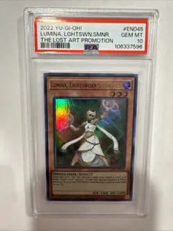 2022 Yu-Gi-Oh! Lumina, Lightsworn Summoner LART-EN045 PSA 10 POP 4! - Image 1