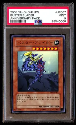 PSA 9 Mint Buster Blader YAP1-JP007 Anniversary Pack 2008 Japanese Graded - Image 1