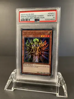 Yugioh Senju of the Thousand Hands LART - EN057 Lost Art Ultra Rare PSA 10 - Image 1