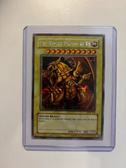 YU-GI-OH Egyptian God Cards Secret Rare GBI-001 GBI-002 GBI-003 set Holo - Image 4