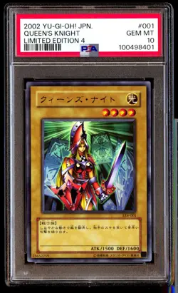 PSA 10 SET Queen's King's Jack's Knight Limited Edition 4 Japanese CONSECUTIVE - Image 2