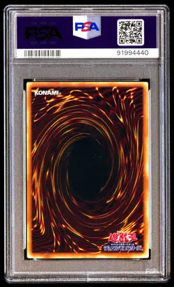 PSA 8 NM Mint Flame Swordsman LB-03 Legend Blue-Eyes White Dragon 2000 Japanese - Image 2