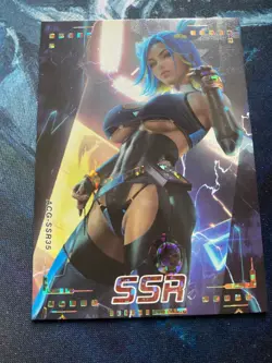 ACG Alliance Waifu Card - SSR - Sexy Anime Girl - Collectible CCG - Image 1