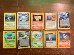10 VINTAGE Pokemon Cards from Various Classic Sets!! - Image 1